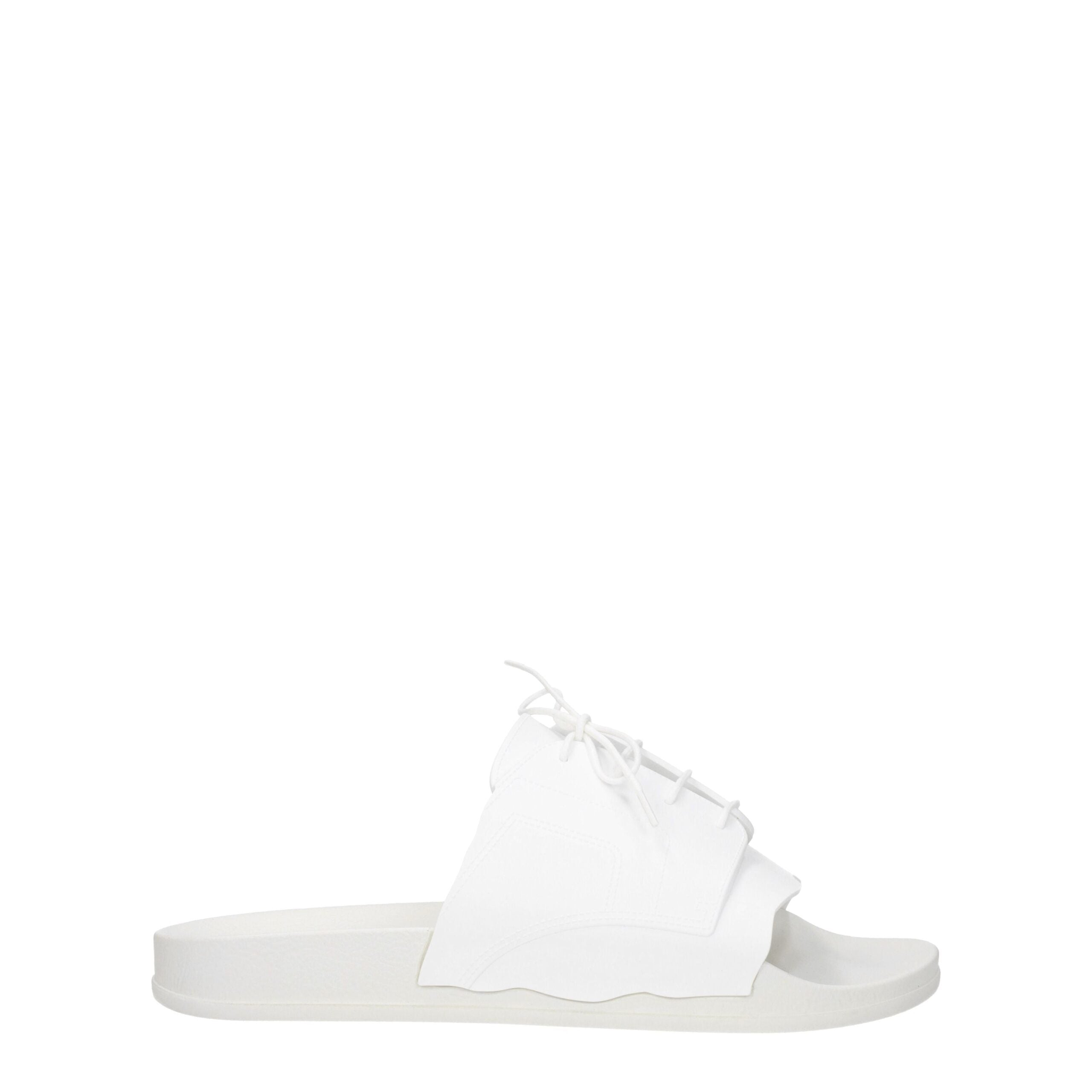 Maison Margiela White Cotton Slipper